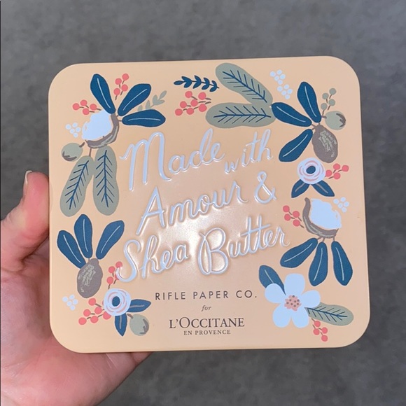 Rifle Paper Co. Other - Rifle Paper Co x Loccitane Metal Tin